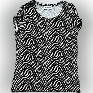 Zebra print shirt